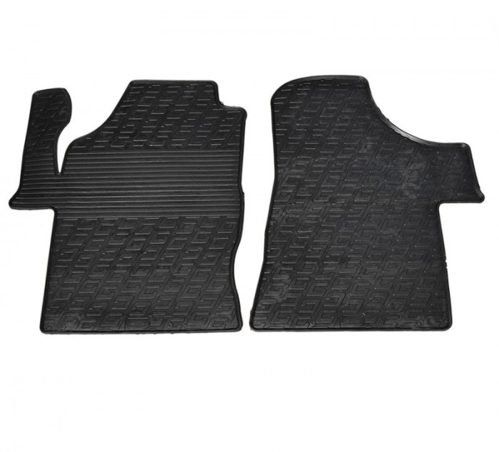 Set covorase auto din cauciuc Mercedes Viano/Vito 10.2010-2014, Negru, Gledring, 2 buc. AutoDrive ProParts