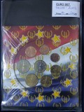 Franța 2003 - Set complet de euro bancar de la 1 cent la 2 euro, Europa