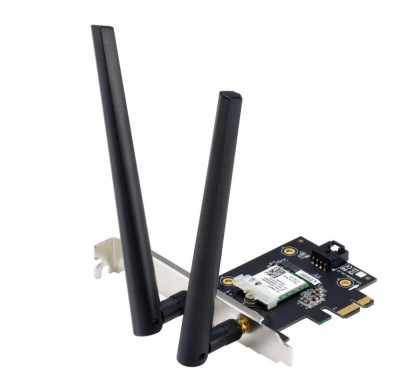 ASUS PCE-AXE5400 Wifi Bluetooth 5.2 PCIe adapter, WI-FI 6, foto