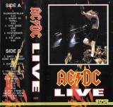 AC/DC - Live, Caseta audio