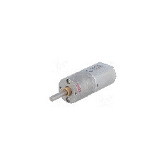 Motor DC, 6V DC, 3.2A, 55rot./min, POLOLU, 250:1 METAL GEARMOTOR 20DX46L MM 6V DUAL