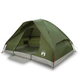 Cumpara ieftin Cort camping cupola 2 persoane verde masliniu impermeabil