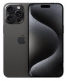 Telefon Mobil Apple iPhone 15 Pro Max, LTPO Super Retina XDR OLED 6.7inch, 512GB Flash, Camera Tripla 48 + 12 + 12 MP, Wi-Fi, 5G, iOS (Negru)