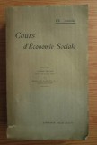 Ch. Antoine - Cours d&#039;Economie Sociale