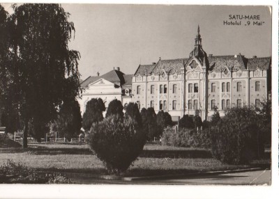 CPIB 18026 CARTE POSTALA - SATU MARE. HOTELUL &amp;quot;9 MAI&amp;quot;, RPR foto