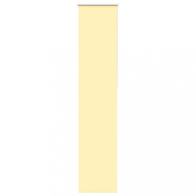 Jaluzea cu role opace galben 60x230 cm lățime material 55,7 cm foto