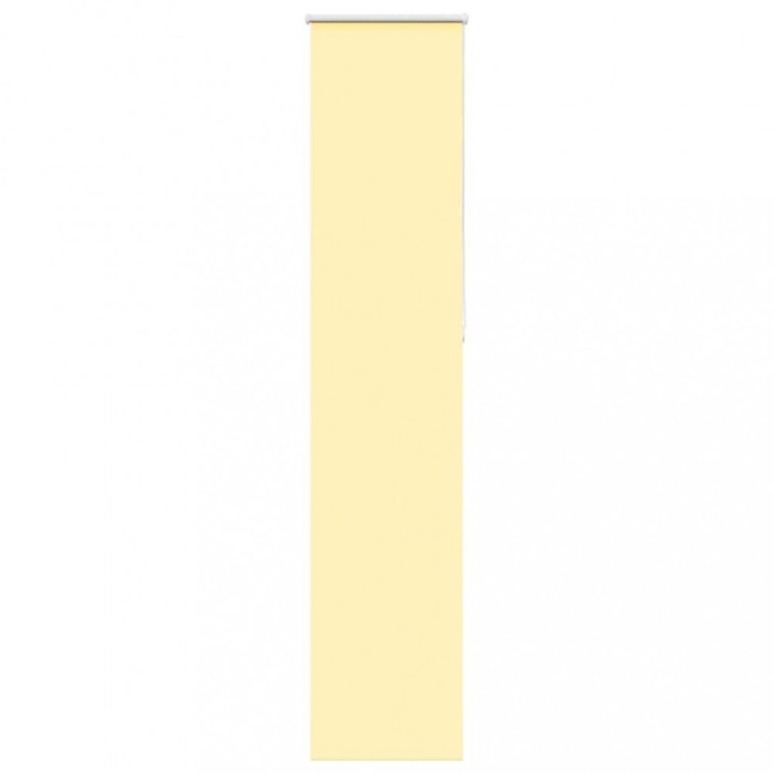 Jaluzea cu role opace galben 60x230 cm lățime material 55,7 cm