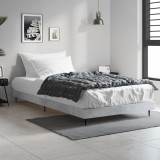 VidaXL Cadru de pat, gri beton, 90x200 cm, lemn prelucrat 832273