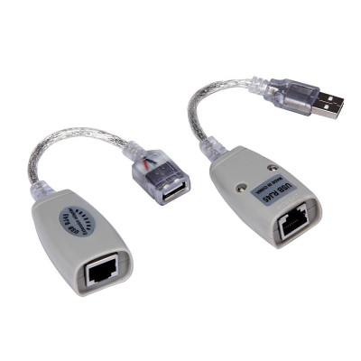 Adaptor USB Rj45 extender la distanta de 45m (u.228) foto