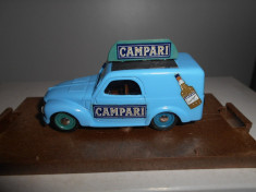 Macheta FIAT 500 C VAN CAMPARI 1951 - Brumm scara 1:43 foto