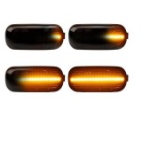 Semnalizari LED Dinamice Audi A3 8P (2003-2008) Negre, Set 2 Bucati, Plug &amp; Play
