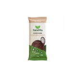 Rondele din grau expandat cu glazura de cacao, 66g, SanoVita