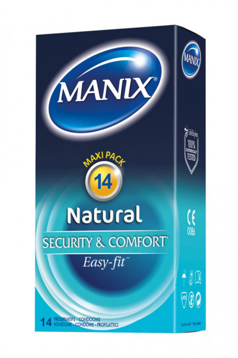 Prezervative Manix Natural, 14 Buc.