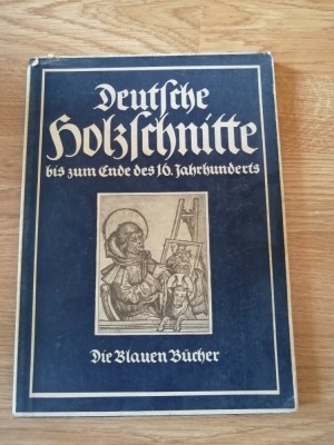 Heinrich H&amp;ouml;hn - Deutsche Holzschnitte ... &amp;quot; Die Blauen B&amp;uuml;cher &amp;quot; Leipzig, 1941 foto