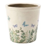 Cumpara ieftin Ghiveci flori ceramica multicolora Summer &Oslash; 15x14 cm