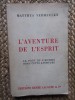 L AVENTURE DE L ESPRIT - MATTHYS VERMEULEN