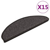 Cumpara ieftin Covorașe scări autoadezive, 15 buc. gri 65x21x4cm, aspect sisal