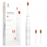 Set periuta + 2 rezerve Oclean Flow S White: Maner