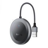 Cumpara ieftin Adaptor auto wireless iSEN A20 pentru Android Auto si CarPlay, Negru, USB si Type-C, Conectare automata, 5.8 GHz, Plug Play