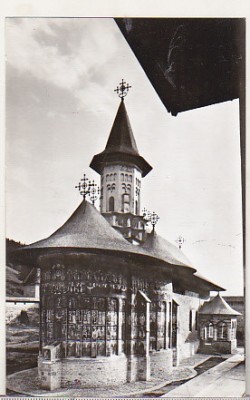 bnk cp Biserica manastirii Sucevita - Vedere - necirculata foto