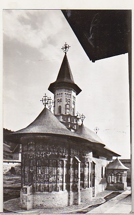 bnk cp Biserica manastirii Sucevita - Vedere - necirculata