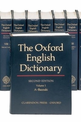 The Oxford English Dictionary: 20 Volume Set foto
