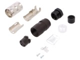 Mufă Conector M16 3-Pin Lipire Drept