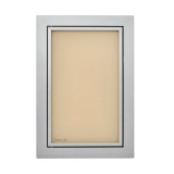 Ușă de vizitare cu ramă din aluminiu Mat si sticla Bej 200x300mm