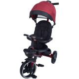 Tricicleta copii, Kids Carepliabila Impera rosu, scaun rotativ, copertina de soare, maner pentru parinti, KidsCare