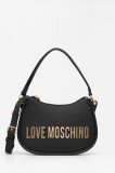 Love Moschino poșetă culoarea negru, JC4027PP1NKD0000