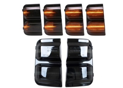 Lampa semnalizare oglinda Peugeot Boxer (250), Fiat Ducato (250), Citroen Jumper (250), 09.2006-08.2014-, model tuning, montare fata, semnalizare din foto