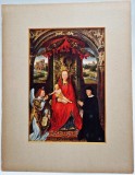 Art Print din 1902 HANS MEMLING - Maria cu Pruncul _ Mari maestri, nr. 73