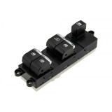 Comutator reglaj geam Nissan Navara D40 20, Pathfinder R51 20, Qashqai 20, mufa Nr 1 : 3 Pini, mufa Nr 2 : 13 Pini-, versiune cu butoane iluminate,