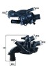 Termostat Lichid Racire Mahle TM 46 105 Mini Cooper Cabrio Clubman Countryman Cupe Paceman Roadster