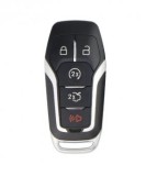 Set 2 bucati - Cheie auto completa compatibila cu Ford Mustang Edge F150 F250 F350 Explorer 5 butoane FSK 902 MHz KeylessGo Hitag Pro ID49