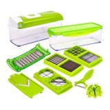 Razatoare de legume multifunctionala FOXMAG24, 11 moduri de taiere, 9 piese