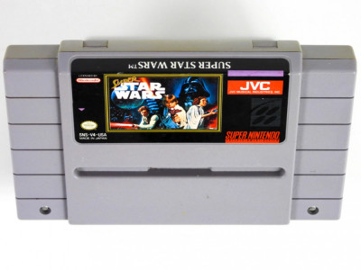 Joc retro SNS-V4-USA SUPER STAR WARS (JVC) Super Nintendo SNES foto