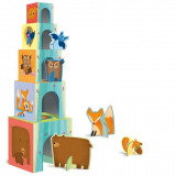 Eco-Blocks - Animalutele si puii lor PlayLearn Toys, Sassi