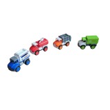 Set de 4 masinute diverse modele, 2-4 ani, Unisex