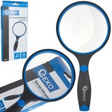 Lupa cu maner cauciucat, 100 mm, 3 x, Geko G03225
