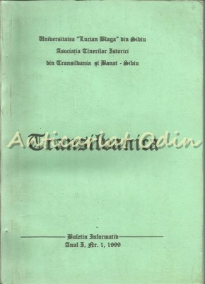 Transilvanica - Buletin Informativ Anul I, Nr.: 1 foto