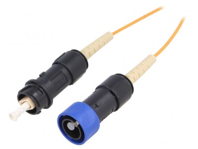 Patch Cord Fibră Optică Simplex Multimod Baionetă foto