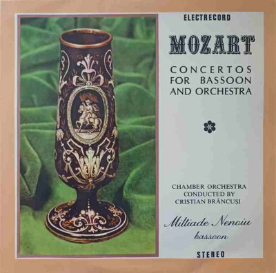 Disc vinil, LP. CONCERTOS FOR BASSOON AND ORCHESTRA-MOZART foto