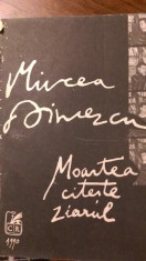 Moartea citeste ziarul Mircea Dinescu 1990