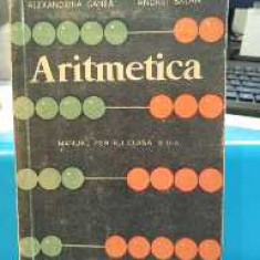 Aritmetica. Manual pentru clasa a II-a. A. Ganea și A. Bălan. 1960