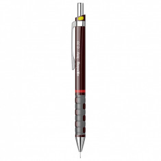 Creion Mecanic ROTRING Tikky III, Mina de 0.35 mm, Maro, Corp din Plastic cu Radiera, Creion Mecanic Maro, Creioane Mecanice, Creion Mecanic Rotring,