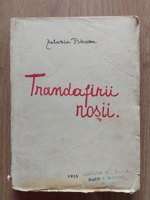 Trandafirii rosii- Zaharia Barsan 1915 foto