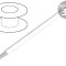 Cablu HookUp Wire PTFE alb 24AWG
