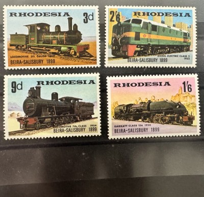 1969. Rhodesia. Trenuri foto