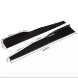 Set prelungiri praguri laterale tuning, 74,5 cm, negru lucios (OEM PRG1011-745)